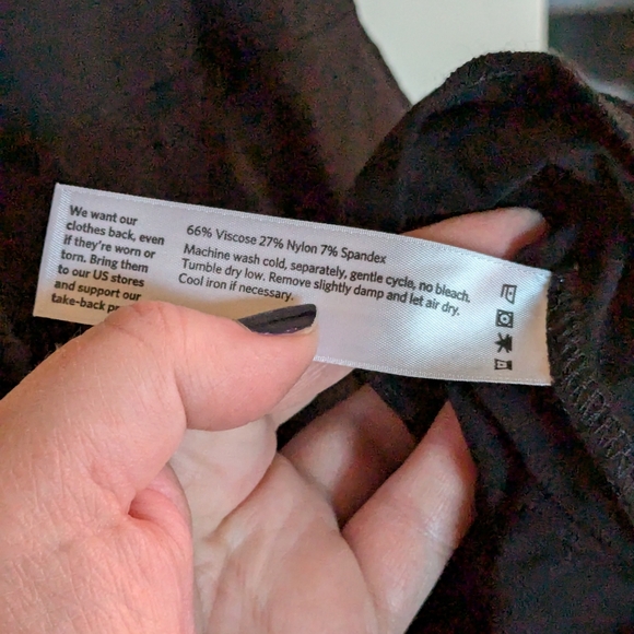 Eileen Fisher Black Dress - Picture 4 of 5